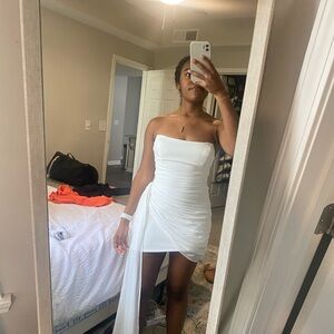 Runaway The Label NIGHT LOVER DRESS - WHITE